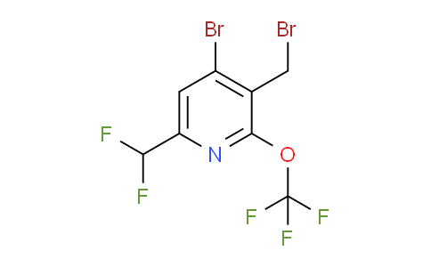 AM55933 | 1806097-49-3 | 4-Bromo-3-(bromomethyl)-6-(difluoromethyl)-2-(trifluoromethoxy)pyridine