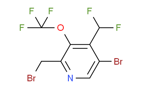 AM55936 | 1804398-90-0 | 5-Bromo-2-(bromomethyl)-4-(difluoromethyl)-3-(trifluoromethoxy)pyridine