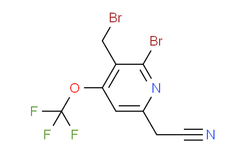 AM55940 | 1804653-22-2 | 2-Bromo-3-(bromomethyl)-4-(trifluoromethoxy)pyridine-6-acetonitrile