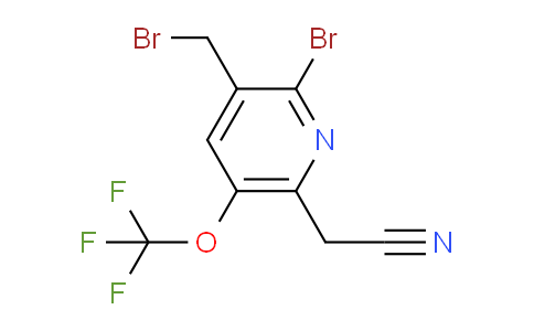 AM55941 | 1803642-73-0 | 2-Bromo-3-(bromomethyl)-5-(trifluoromethoxy)pyridine-6-acetonitrile