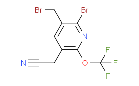 AM55943 | 1803916-07-5 | 2-Bromo-3-(bromomethyl)-6-(trifluoromethoxy)pyridine-5-acetonitrile