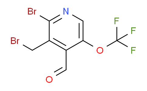 AM55944 | 1804583-11-6 | 2-Bromo-3-(bromomethyl)-5-(trifluoromethoxy)pyridine-4-carboxaldehyde