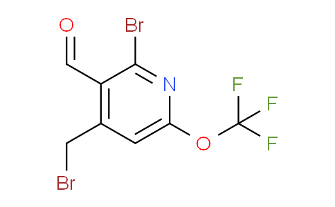 AM55950 | 1804399-94-7 | 2-Bromo-4-(bromomethyl)-6-(trifluoromethoxy)pyridine-3-carboxaldehyde