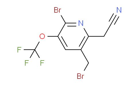 AM55952 | 1803465-09-9 | 2-Bromo-5-(bromomethyl)-3-(trifluoromethoxy)pyridine-6-acetonitrile