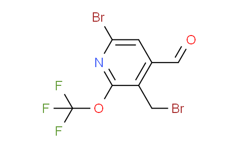 AM55955 | 1804399-98-1 | 6-Bromo-3-(bromomethyl)-2-(trifluoromethoxy)pyridine-4-carboxaldehyde