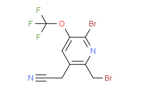 AM55958 | 1806124-12-8 | 2-Bromo-6-(bromomethyl)-3-(trifluoromethoxy)pyridine-5-acetonitrile