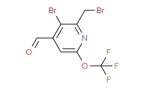 AM55965 | 1803958-37-3 | 3-Bromo-2-(bromomethyl)-6-(trifluoromethoxy)pyridine-4-carboxaldehyde