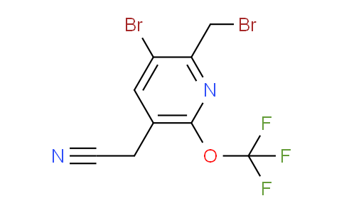 AM55969 | 1806210-16-1 | 3-Bromo-2-(bromomethyl)-6-(trifluoromethoxy)pyridine-5-acetonitrile