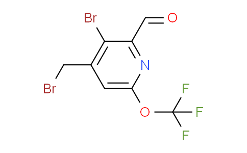 AM55970 | 1803645-51-3 | 3-Bromo-4-(bromomethyl)-6-(trifluoromethoxy)pyridine-2-carboxaldehyde