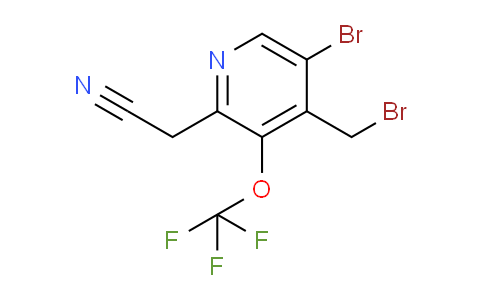 AM55973 | 1806083-32-8 | 5-Bromo-4-(bromomethyl)-3-(trifluoromethoxy)pyridine-2-acetonitrile