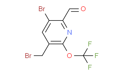 AM55975 | 1806210-42-3 | 3-Bromo-5-(bromomethyl)-6-(trifluoromethoxy)pyridine-2-carboxaldehyde