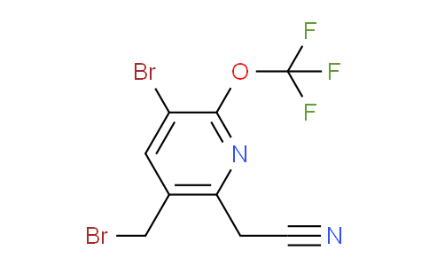 AM55976 | 1806153-39-8 | 3-Bromo-5-(bromomethyl)-2-(trifluoromethoxy)pyridine-6-acetonitrile