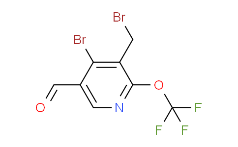 4-Bromo-3-(bromomethyl)-2-(trifluoromethoxy)pyridine-5-carboxaldehyde