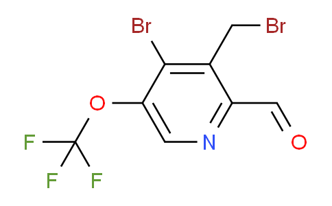 AM55983 | 1803958-43-1 | 4-Bromo-3-(bromomethyl)-5-(trifluoromethoxy)pyridine-2-carboxaldehyde