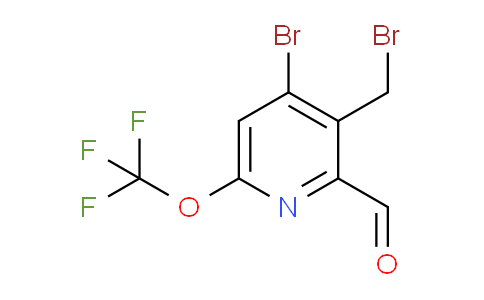 AM55985 | 1804574-56-8 | 4-Bromo-3-(bromomethyl)-6-(trifluoromethoxy)pyridine-2-carboxaldehyde