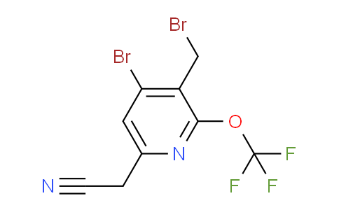 AM55988 | 1806210-22-9 | 4-Bromo-3-(bromomethyl)-2-(trifluoromethoxy)pyridine-6-acetonitrile