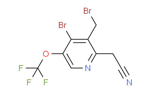 AM55990 | 1806083-47-5 | 4-Bromo-3-(bromomethyl)-5-(trifluoromethoxy)pyridine-2-acetonitrile