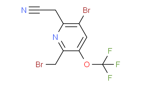 AM56002 | 1806083-53-3 | 5-Bromo-2-(bromomethyl)-3-(trifluoromethoxy)pyridine-6-acetonitrile