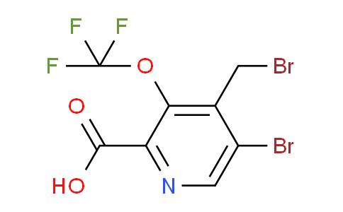 AM56023 | 1806124-20-8 | 5-Bromo-4-(bromomethyl)-3-(trifluoromethoxy)pyridine-2-carboxylic acid