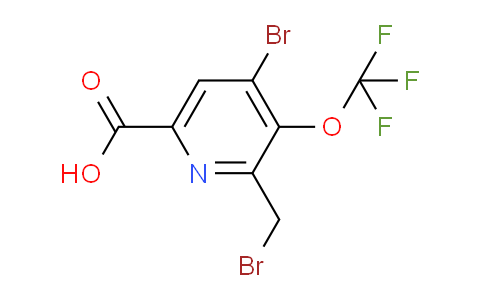 AM56030 | 1803465-37-3 | 4-Bromo-2-(bromomethyl)-3-(trifluoromethoxy)pyridine-6-carboxylic acid
