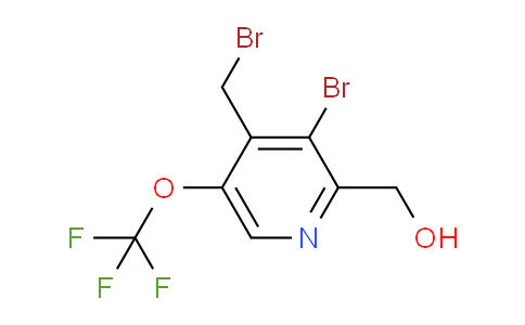 AM56031 | 1803613-79-7 | 3-Bromo-4-(bromomethyl)-5-(trifluoromethoxy)pyridine-2-methanol