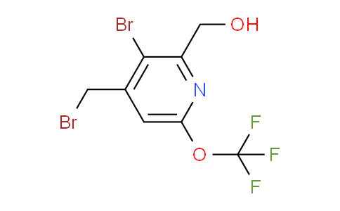 AM56033 | 1803642-91-2 | 3-Bromo-4-(bromomethyl)-6-(trifluoromethoxy)pyridine-2-methanol