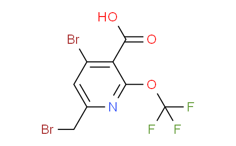 AM56034 | 1806206-58-5 | 4-Bromo-6-(bromomethyl)-2-(trifluoromethoxy)pyridine-3-carboxylic acid
