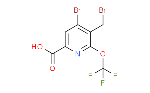 AM56035 | 1806124-48-0 | 4-Bromo-3-(bromomethyl)-2-(trifluoromethoxy)pyridine-6-carboxylic acid