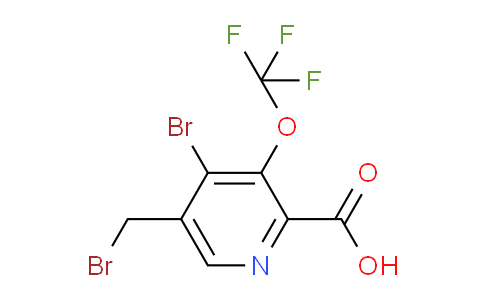 AM56037 | 1803923-97-8 | 4-Bromo-5-(bromomethyl)-3-(trifluoromethoxy)pyridine-2-carboxylic acid
