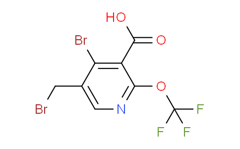 AM56038 | 1803916-21-3 | 4-Bromo-5-(bromomethyl)-2-(trifluoromethoxy)pyridine-3-carboxylic acid