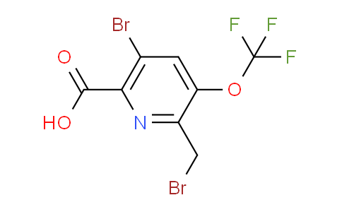 AM56040 | 1803958-56-6 | 5-Bromo-2-(bromomethyl)-3-(trifluoromethoxy)pyridine-6-carboxylic acid
