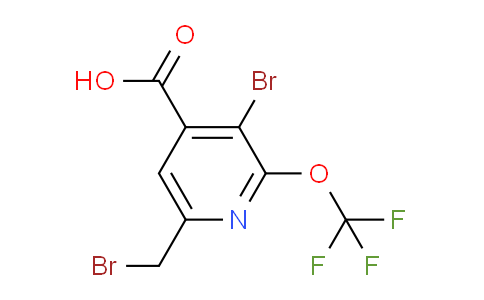 AM56044 | 1804444-82-3 | 3-Bromo-6-(bromomethyl)-2-(trifluoromethoxy)pyridine-4-carboxylic acid