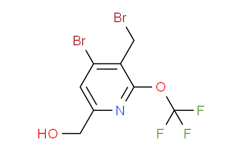 AM56045 | 1806092-28-3 | 4-Bromo-3-(bromomethyl)-2-(trifluoromethoxy)pyridine-6-methanol