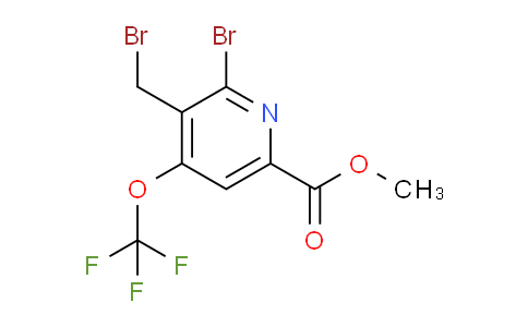 AM56047 | 1803958-62-4 | Methyl 2-bromo-3-(bromomethyl)-4-(trifluoromethoxy)pyridine-6-carboxylate