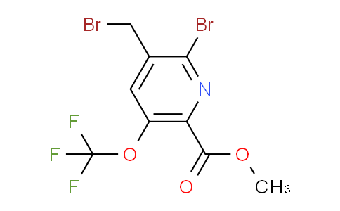 AM56049 | 1806124-68-4 | Methyl 2-bromo-3-(bromomethyl)-5-(trifluoromethoxy)pyridine-6-carboxylate