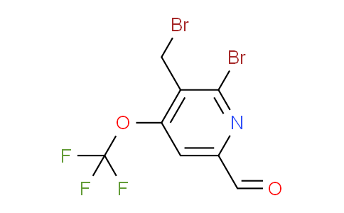 AM56054 | 1803922-91-9 | 2-Bromo-3-(bromomethyl)-4-(trifluoromethoxy)pyridine-6-carboxaldehyde