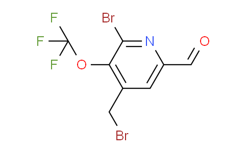 AM56060 | 1806210-36-5 | 2-Bromo-4-(bromomethyl)-3-(trifluoromethoxy)pyridine-6-carboxaldehyde
