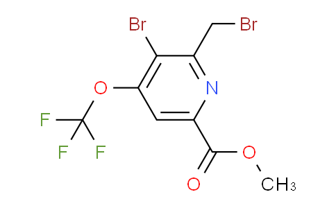 AM56065 | 1806125-32-5 | Methyl 3-bromo-2-(bromomethyl)-4-(trifluoromethoxy)pyridine-6-carboxylate