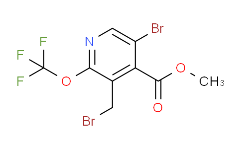 AM56075 | 1804630-96-3 | Methyl 5-bromo-3-(bromomethyl)-2-(trifluoromethoxy)pyridine-4-carboxylate