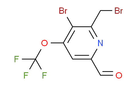 AM56082 | 1804400-02-9 | 3-Bromo-2-(bromomethyl)-4-(trifluoromethoxy)pyridine-6-carboxaldehyde