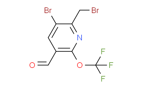 AM56086 | 1806210-40-1 | 3-Bromo-2-(bromomethyl)-6-(trifluoromethoxy)pyridine-5-carboxaldehyde