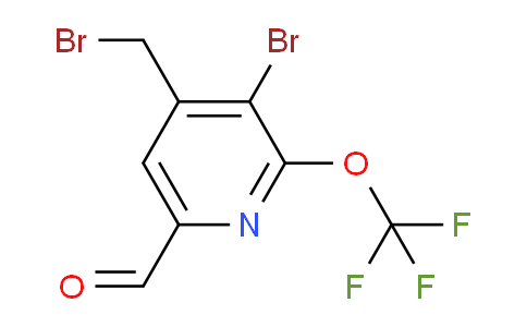 AM56090 | 1804400-06-3 | 3-Bromo-4-(bromomethyl)-2-(trifluoromethoxy)pyridine-6-carboxaldehyde