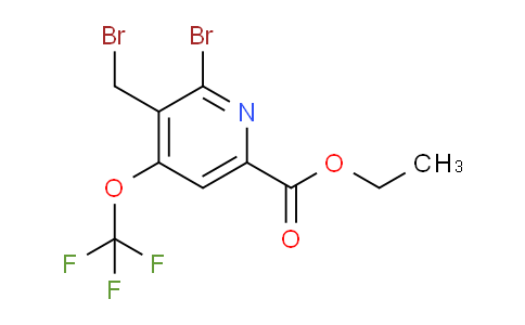 AM56093 | 1806093-48-0 | Ethyl 2-bromo-3-(bromomethyl)-4-(trifluoromethoxy)pyridine-6-carboxylate