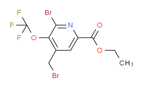 AM56096 | 1804631-09-1 | Ethyl 2-bromo-4-(bromomethyl)-3-(trifluoromethoxy)pyridine-6-carboxylate