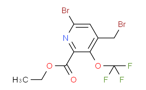 AM56097 | 1803916-39-3 | Ethyl 6-bromo-4-(bromomethyl)-3-(trifluoromethoxy)pyridine-2-carboxylate