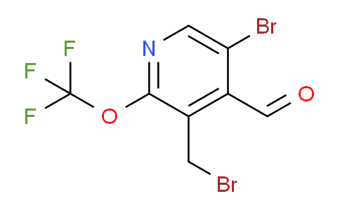 AM56100 | 1804400-08-5 | 5-Bromo-3-(bromomethyl)-2-(trifluoromethoxy)pyridine-4-carboxaldehyde