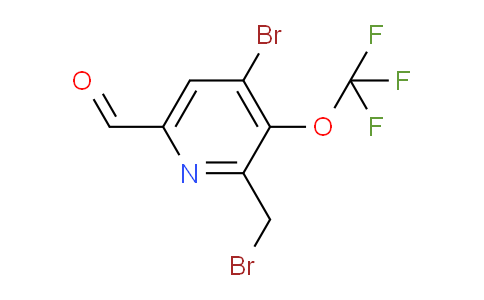 AM56101 | 1803923-22-9 | 4-Bromo-2-(bromomethyl)-3-(trifluoromethoxy)pyridine-6-carboxaldehyde
