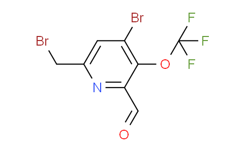 AM56102 | 1806092-66-9 | 4-Bromo-6-(bromomethyl)-3-(trifluoromethoxy)pyridine-2-carboxaldehyde