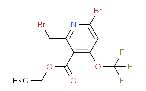 AM56109 | 1803525-60-1 | Ethyl 6-bromo-2-(bromomethyl)-4-(trifluoromethoxy)pyridine-3-carboxylate