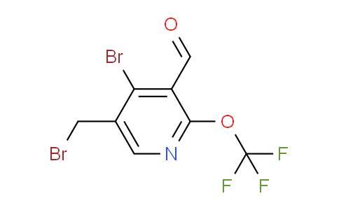 AM56110 | 1806206-11-0 | 4-Bromo-5-(bromomethyl)-2-(trifluoromethoxy)pyridine-3-carboxaldehyde